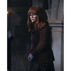 Wednesday Marilyn Thornhill Brown Jacket