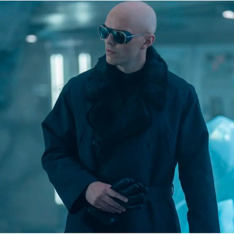 Superman 2025 Lex Luthor Black Coat