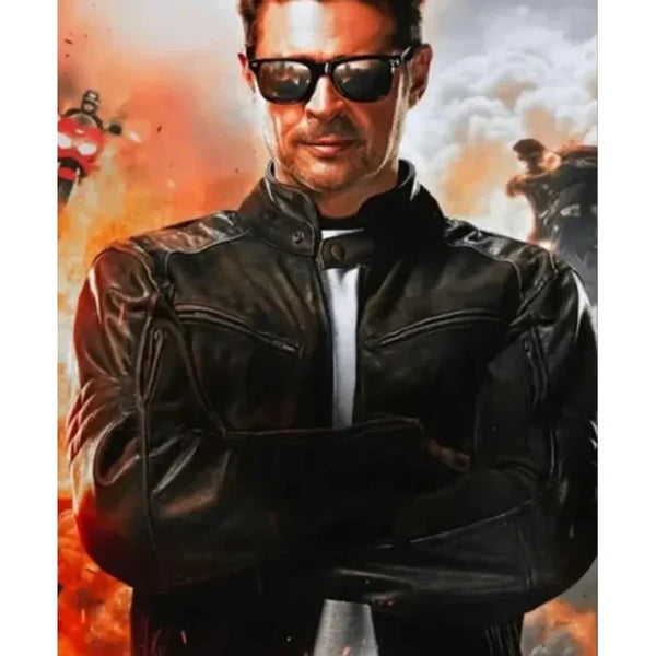 Johnny Cage Mortal Kombat II 2025 Leather Jacket