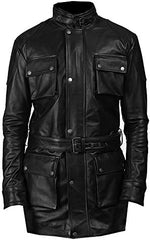 Men In Kilts A Roadtrip With Sam And Graham Sam Heughan Leather Jacket