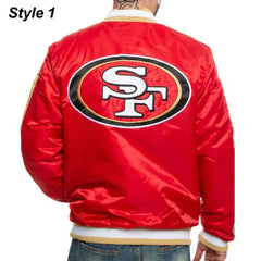 SF 49ers Varsity Jacket
