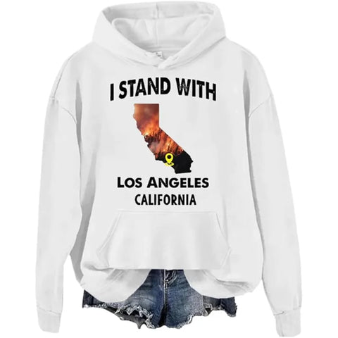 I Stand With Los Angeles Hoodie