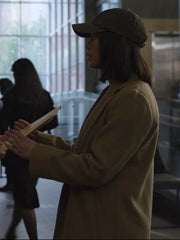 The Night Agent 2023 Luciane Buchanan Brown Coat