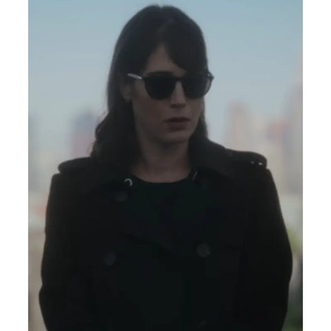 Alexandra Mullen Zero Day Black Trench Coat