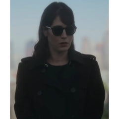 Alexandra Mullen Zero Day Black Trench Coat