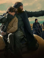 Isaac American Primeval Black Wool Coat