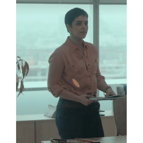 Unspeakable Sins 2025 Livia Pink Cotton Shirt