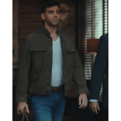 Unspeakable Sins Ivan Suede Leather Jacket