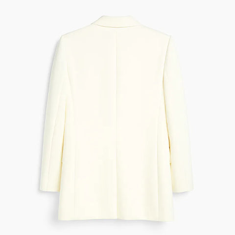 Paris Fashion Week Anne Curtis White Wool Blazer