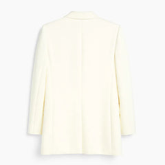 Paris Fashion Week Anne Curtis White Wool Blazer