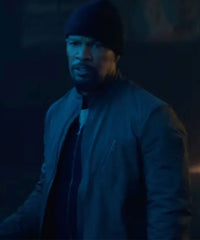 Jamie Foxx Back in Action 2025 Grey Jacket