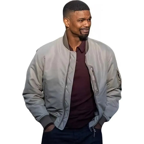 Jamie Foxx Back in Action Bomber Jacket