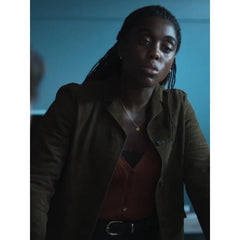 The Day of the Jackal Bianca Pullman Brown Jacket