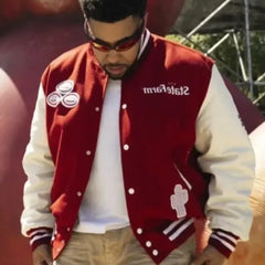 Travis Scott Cactus Jack x State Farm Varsity Jacket