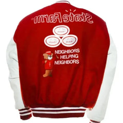 Travis Scott Cactus Jack x State Farm Varsity Jacket