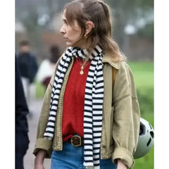 Rose Ayling-Ellis Mint Code Of Silence Green Jacket