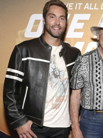 One Fast Move 2024 Austin North Black Leather Jacket