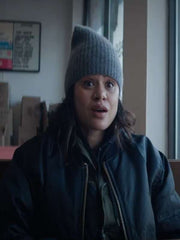 Melonie Diaz Cold Wallet Black Bomber Jacket