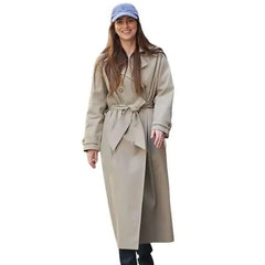 Materialists Dakota Johnson Beige Trench Coat