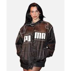 Dua Lipa Puma Oversized Racer Jacket