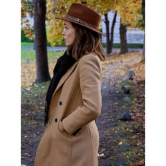 The Wedding Veil Inspiration Emma Di Stefano Brown Coat