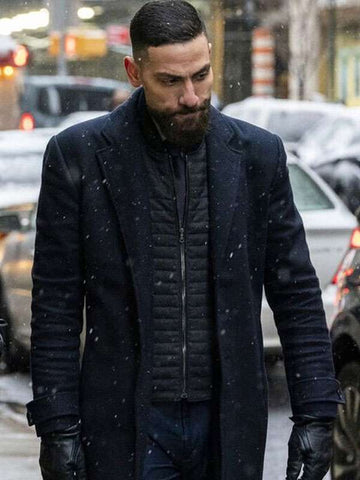 Omar Adom Zidan FBI S07 Wool Coat