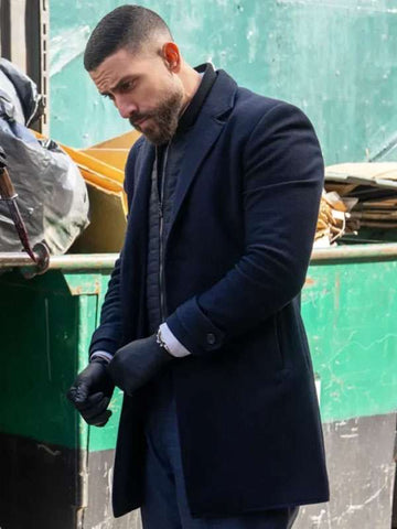Omar Adom Zidan FBI S07 Wool Coat