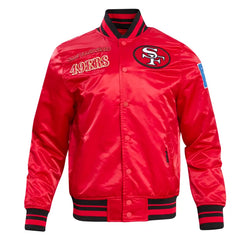 Retro Classic 49ers San Francisco Satin Jacket