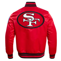 Retro Classic 49ers San Francisco Satin Jacket