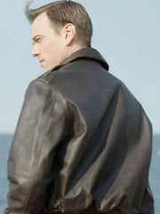 Jake Abel Fog of War 2025 Leather Jacket