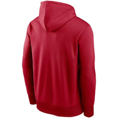 San Francisco Trent Williams Red Pullover Hoodie