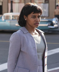 IT Welcome to Derry S01 Taylour Paige Purple Coat