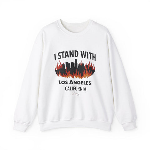 I Stand With Los Angeles California 2025 Sweatshirt