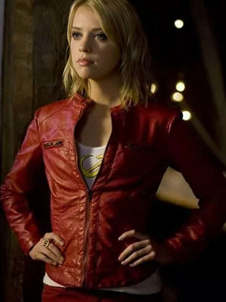 Imra Ardeen Smallville S08 Red Jacket