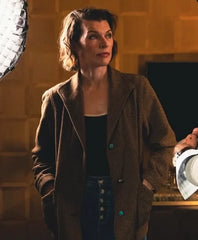 In the Lost Lands Milla Jovovich Brown Blazer