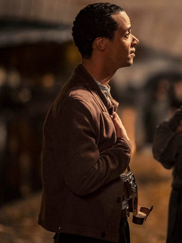 Jacob Anderson Interview With The Vampire S02 Brown Jacket