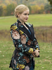 Inventing Anna Delvey Flower Coat