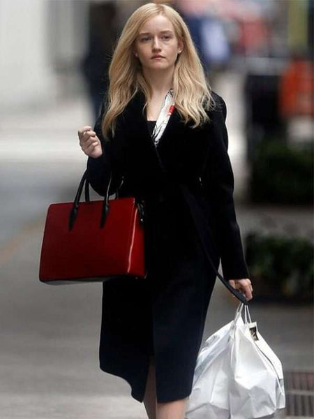 Inventing Anna Delvey Black Trench Coat