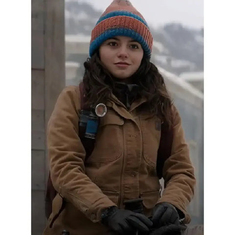 Isabela Merced The Last Of Us S02 Brown Jacket