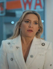 Isla Gordon Running Point White Tweed Blazer