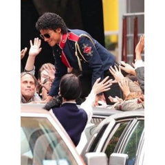 Jaafar Jackson Michael 2025 Blue Jacket