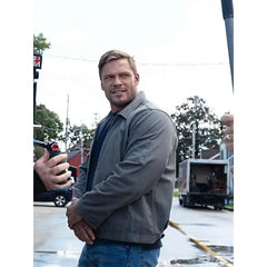 Jack Reacher Reacher S02 Grey Cotton Jacket