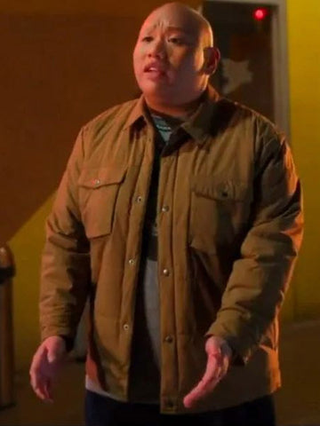 Jacob Batalon Reginald The Vampire S01 Quilted Jacket