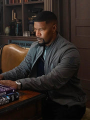 Jamie Foxx Back in Action 2025 Grey Jacket