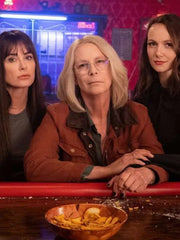 Jamie Lee Curtis Halloween Ends Brown Jacket