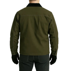 Jason Clarke The Last Frontier Green Jacket