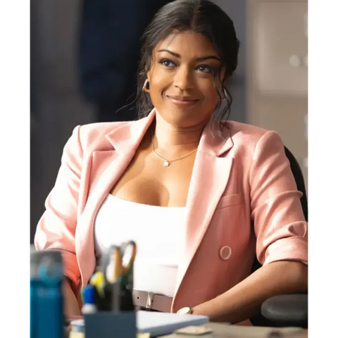 Javicia Leslie High Potential S02 Pink Blazer