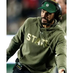 Jay Norvell Fresno State Gameday Green Hoodie