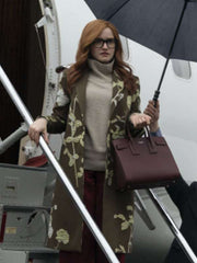 Julia Garner Inventing Anna Green Coat