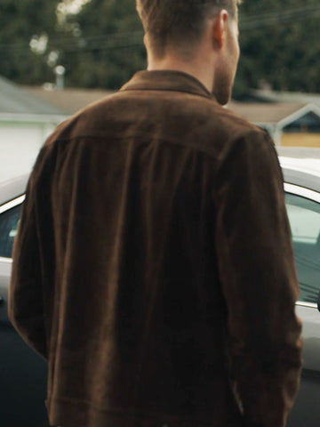 Tracker S01 Colter Shaw Brown Suede Leather Jacket